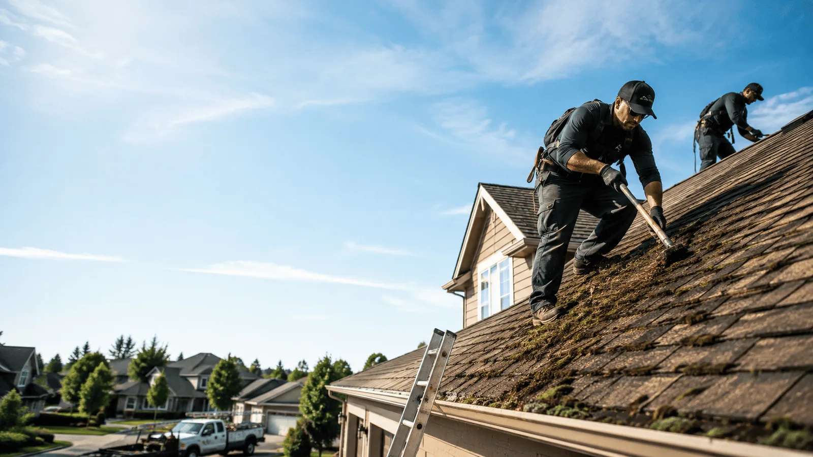 Roof Moss Removal in Goodridge, MN near me